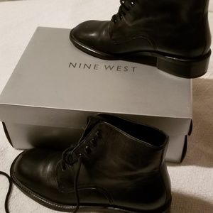 LEATHER HIGH SHOE BOOT